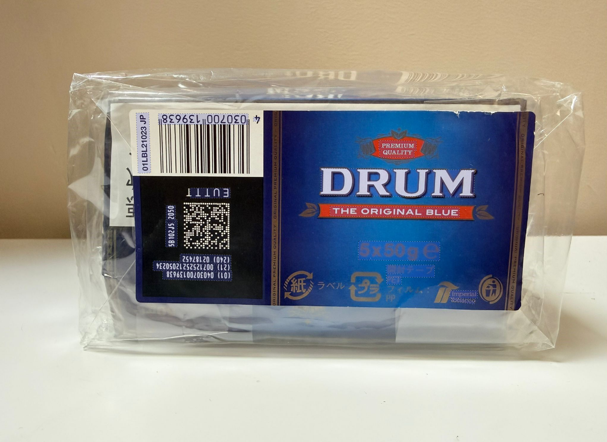 Drum Bright Blue Tobacco 50g